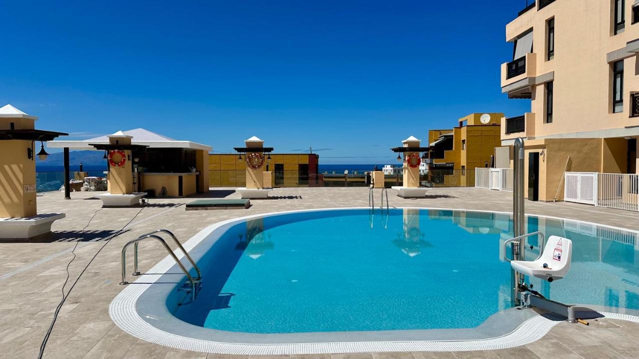 Sunset Apart, Large Terrace, Pool, Best Location! Puerto de Santiago  Exterior photo